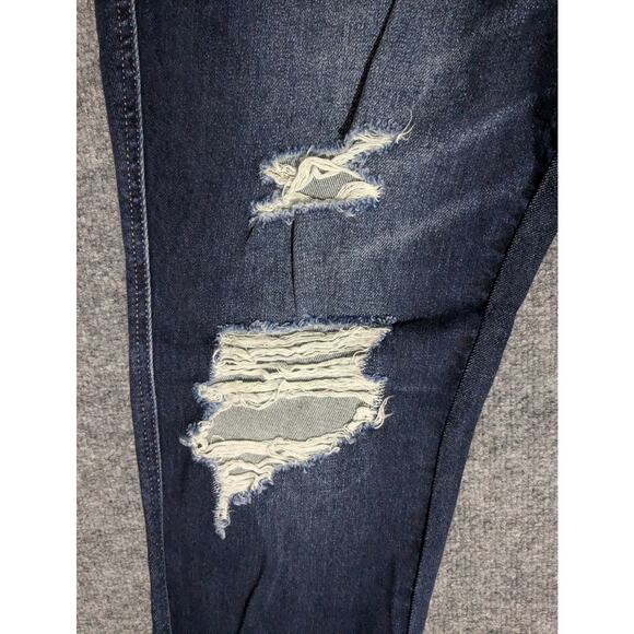 Judy Blue Dark Wash Straight Leg Jeans - Picture 7 of 9